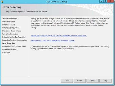 8 -SQL Server Error reporting